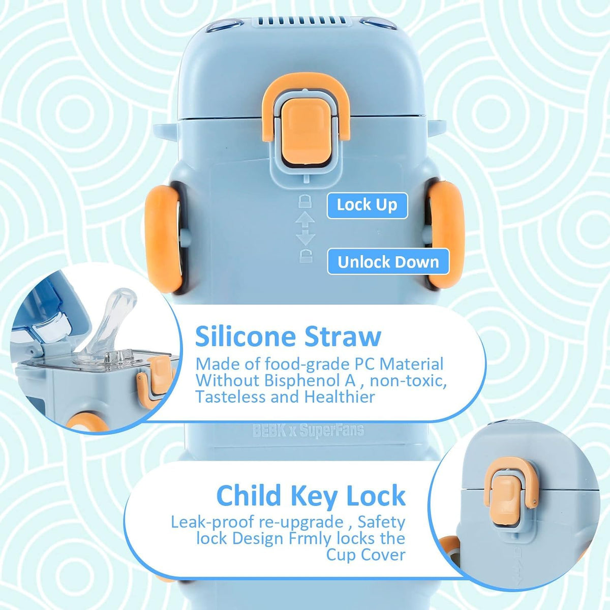 Bus Shape Water Bottle