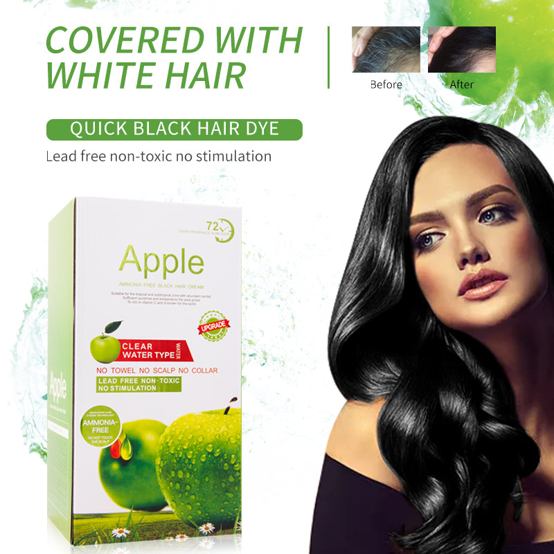 Ammonia Free Apple Fruit Magic Hair Dye Cream