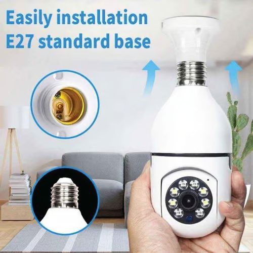 Light Bulb Camera, Home WiFi 360 Degree