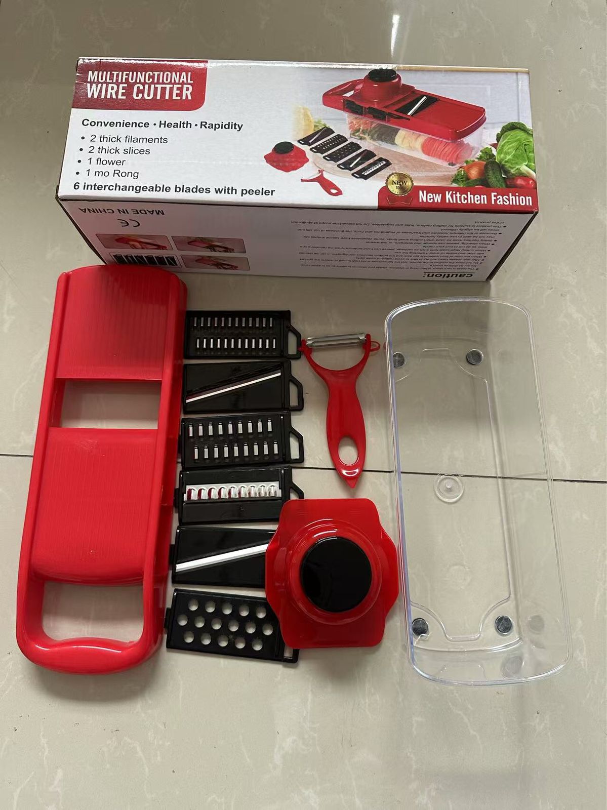 Super 10 In 1 Mandoliner Vegetables Slicer Set